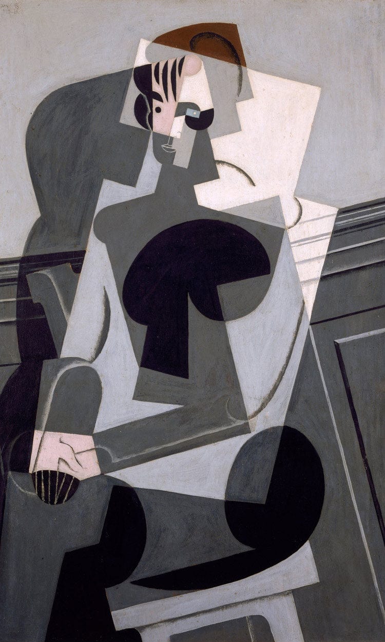 Portrait De Madame Josette Gris (Portrait Of Josette Gris) By Juan Gris Fine Art Print