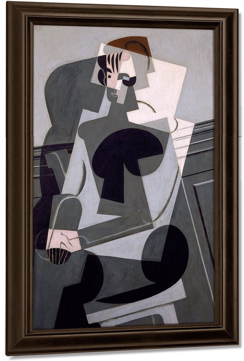 Portrait De Madame Josette Gris (Portrait Of Josette Gris) By Juan Gris Fine Art Print