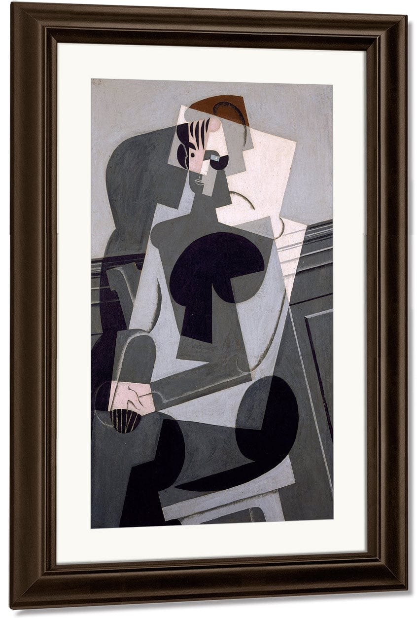 Portrait De Madame Josette Gris (Portrait Of Josette Gris) By Juan Gris Fine Art Print