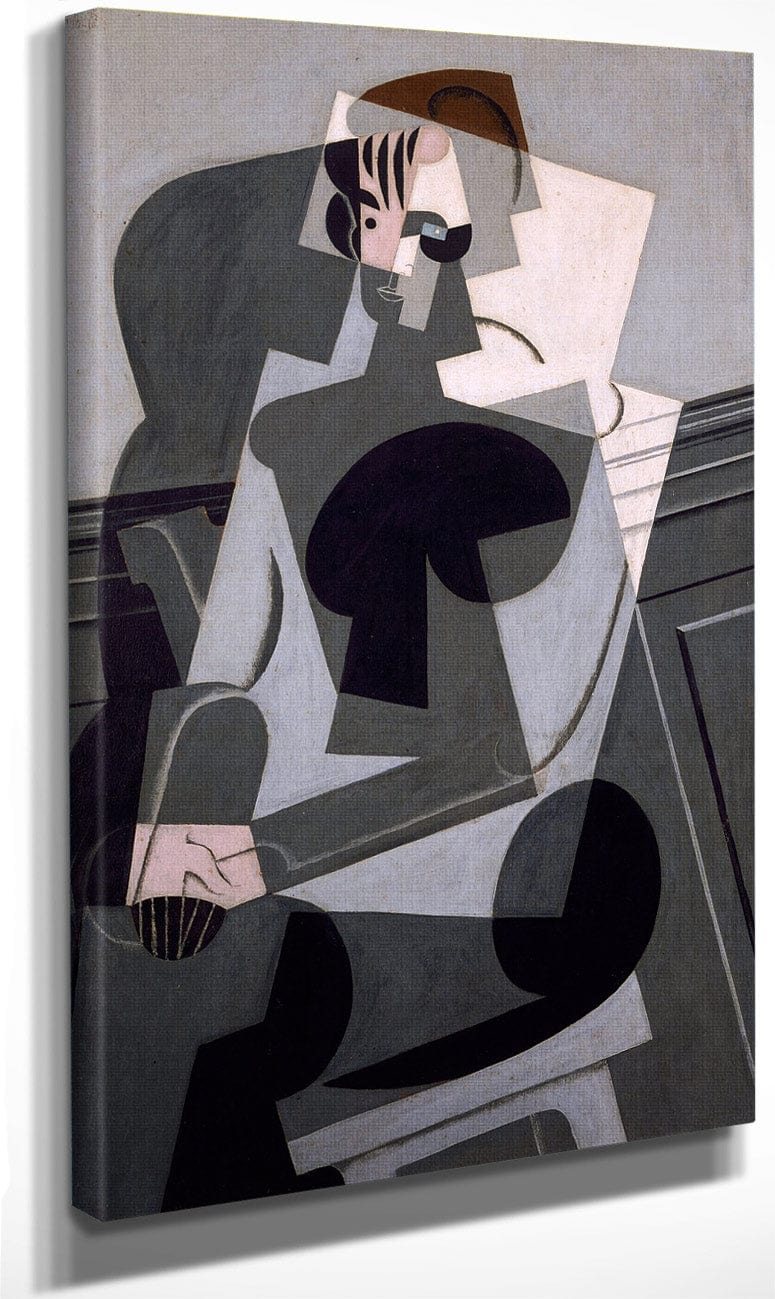 Portrait De Madame Josette Gris (Portrait Of Josette Gris) By Juan Gris Fine Art Print