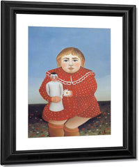 Portrait Of A Child About 1905 By Henri Rousseau Fine Art Print