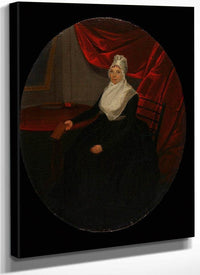 Portrait Of A Connecticut Clockmakers Wife By Ralph Earl Fine Art Print