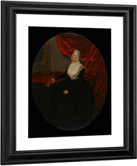 Portrait Of A Connecticut Clockmakers Wife By Ralph Earl Fine Art Print