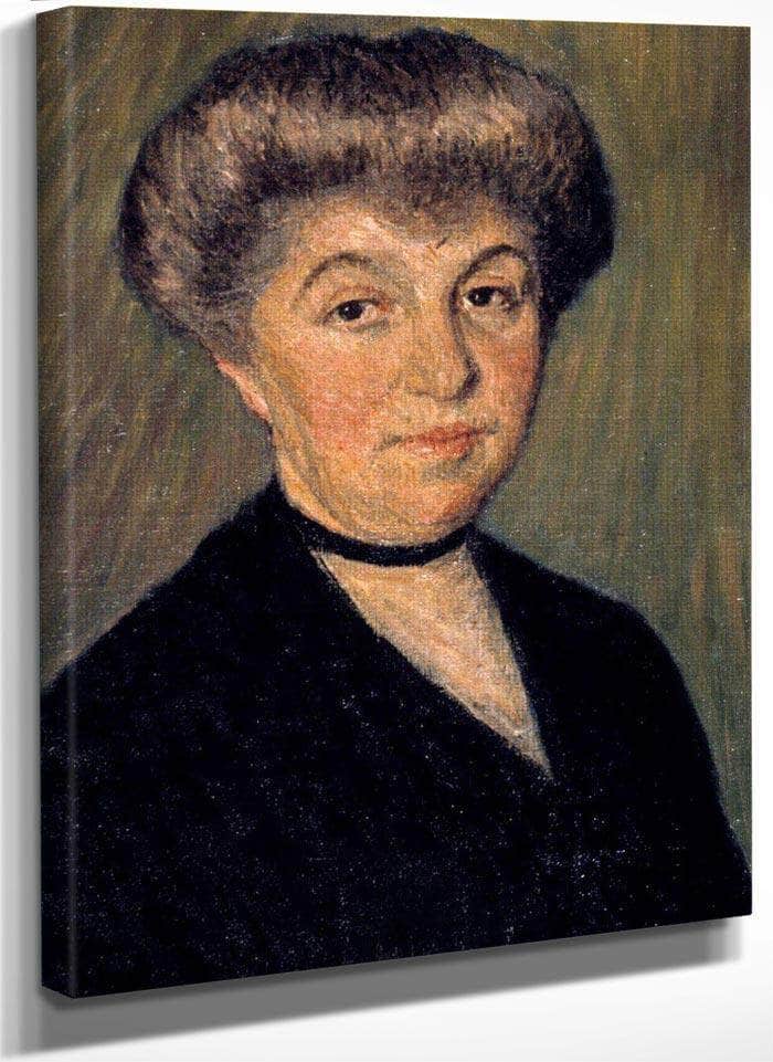 Portrait Of A Friend By Cassatt Mary Fine Art Print