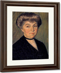 Portrait Of A Friend By Cassatt Mary Fine Art Print