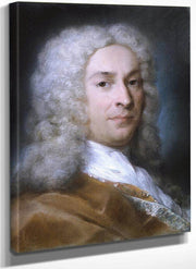 Portrait Of A Gentleman 1740 By Rosalba Carriera Fine Art Print