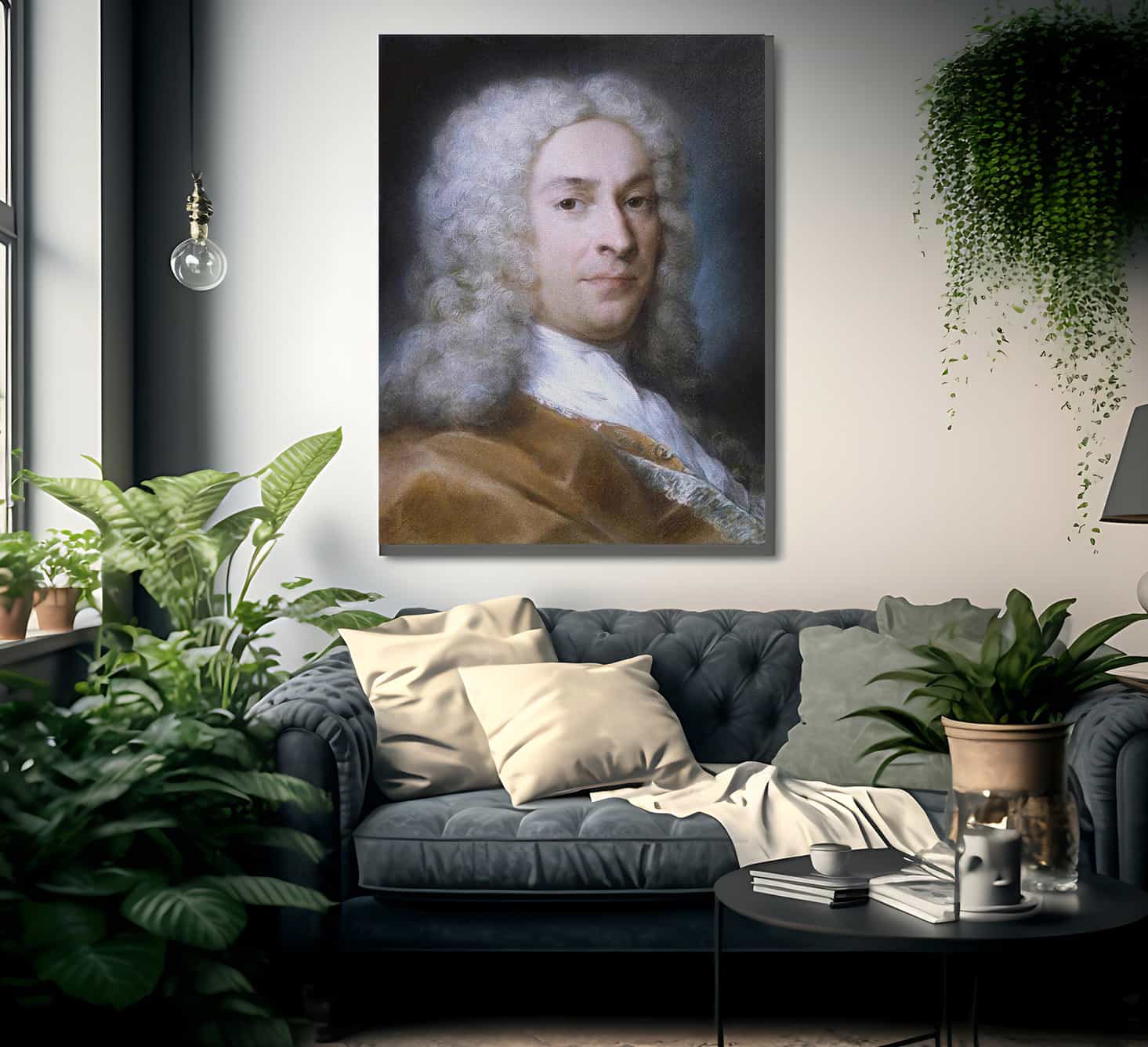 Portrait Of A Gentleman 1740 By Rosalba Carriera Fine Art Print