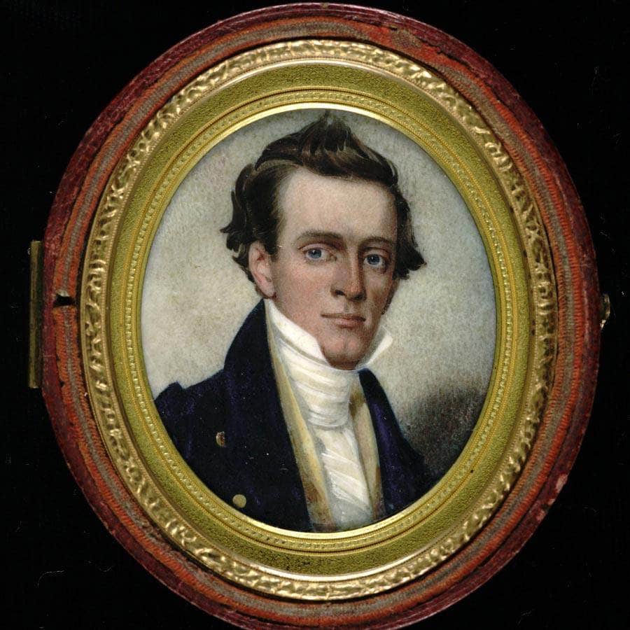 Portrait Of A Gentleman By George Catlin Fine Art Print