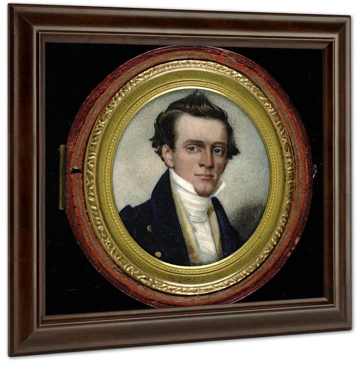 Portrait Of A Gentleman By George Catlin Fine Art Print