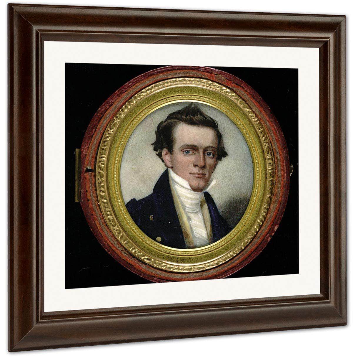 Portrait Of A Gentleman By George Catlin Fine Art Print