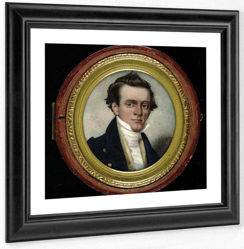 Portrait Of A Gentleman By George Catlin Fine Art Print