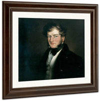 Portrait Of A Gentleman By William Etty Fine Art Print