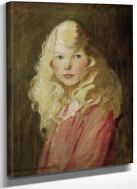 Portrait Of A Girl By Jessie Willcox Smith Fine Art Print