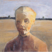 Portrait Of A Girl In A Landscape By Paula Modersohn Becker Fine Art Print