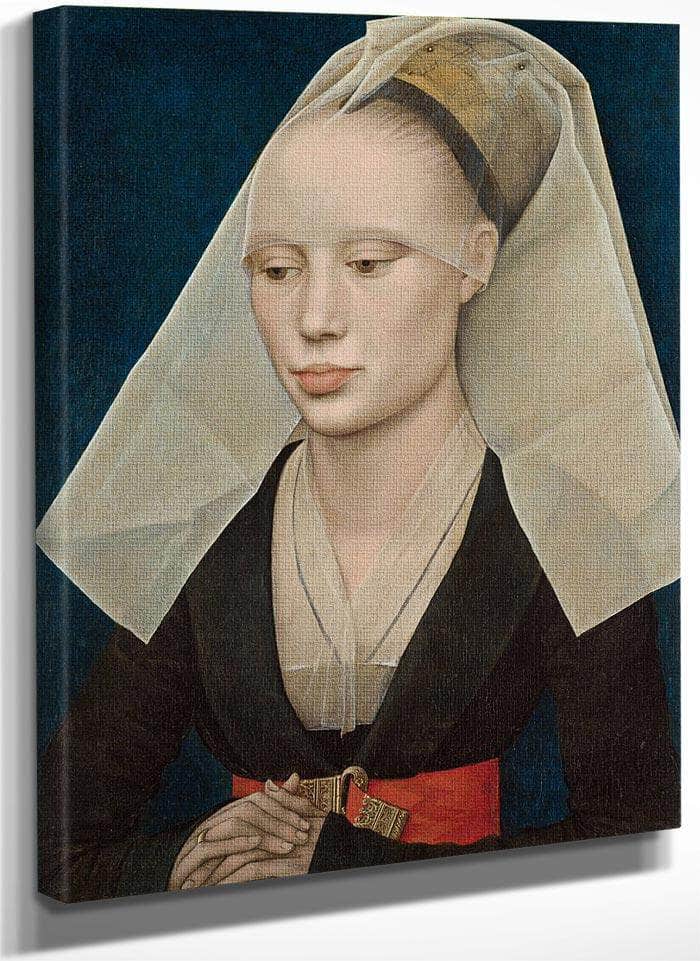 Portrait Of A Lady 1460 By Rogier Van Der Weyden Fine Art Print