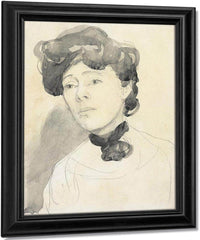 Portrait Of A Lady 1910 By Gwendolen Mary John Fine Art Print