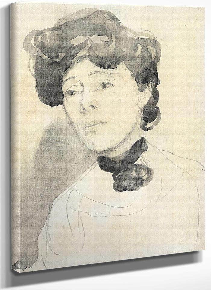 Portrait Of A Lady 1910 By Gwendolen Mary John Fine Art Print