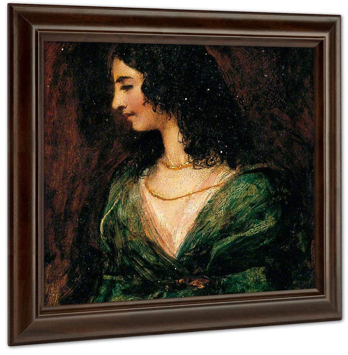 Portrait Of A Lady By William Etty Fine Art Print