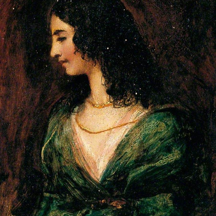 Portrait Of A Lady By William Etty Fine Art Print