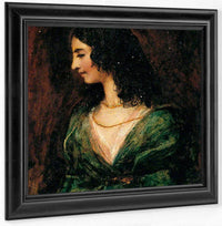 Portrait Of A Lady By William Etty Fine Art Print