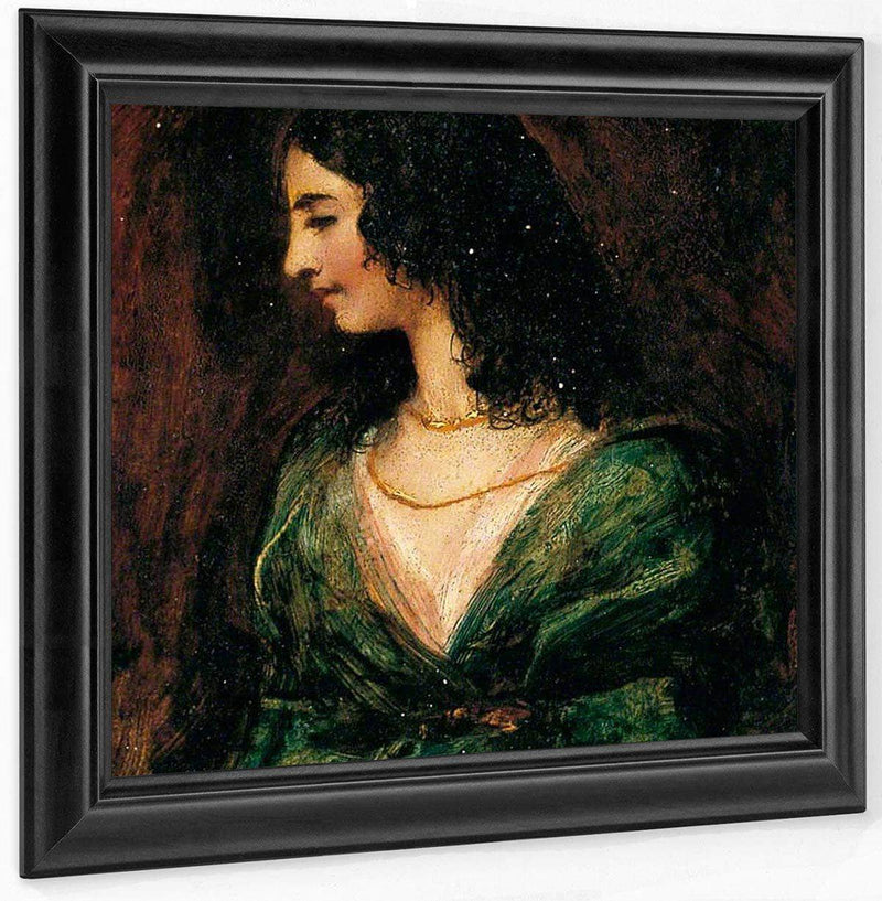 Portrait Of A Lady By William Etty Fine Art Print