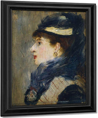 Portrait Of A Lady Edouard Manet Fine Art Print