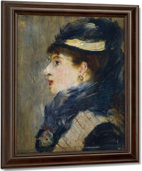 Portrait Of A Lady Edouard Manet Fine Art Print
