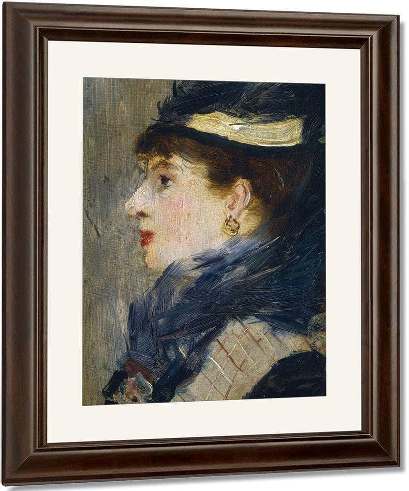 Portrait Of A Lady Edouard Manet Fine Art Print
