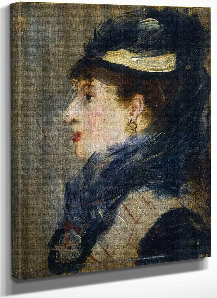 Portrait Of A Lady Edouard Manet Fine Art Print