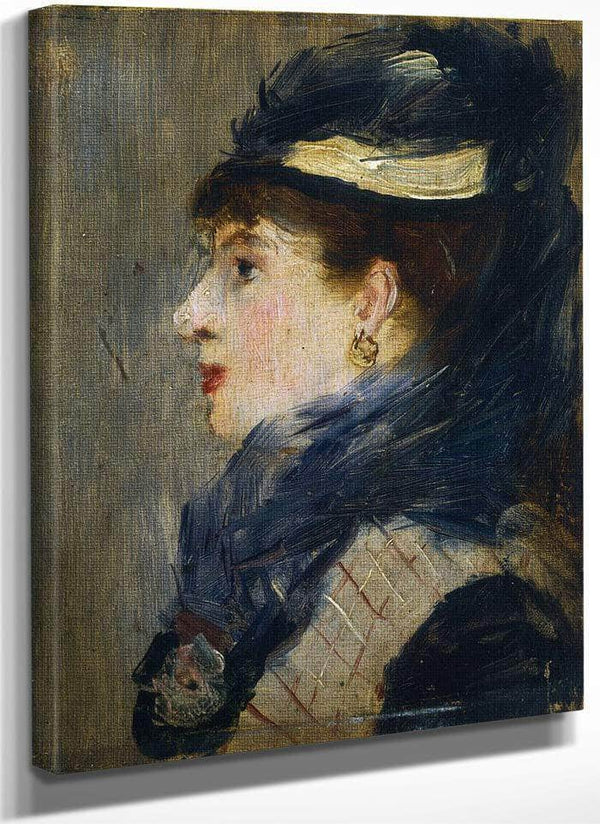 Portrait Of A Lady Edouard Manet Fine Art Print