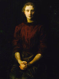 Portrait Of A Lady (Mrs. William B. Cabot) By Abbott Handerson Thayer Fine Art Print