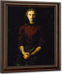 Portrait Of A Lady (Mrs. William B. Cabot) By Abbott Handerson Thayer Fine Art Print