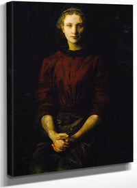 Portrait Of A Lady (Mrs. William B. Cabot) By Abbott Handerson Thayer Fine Art Print
