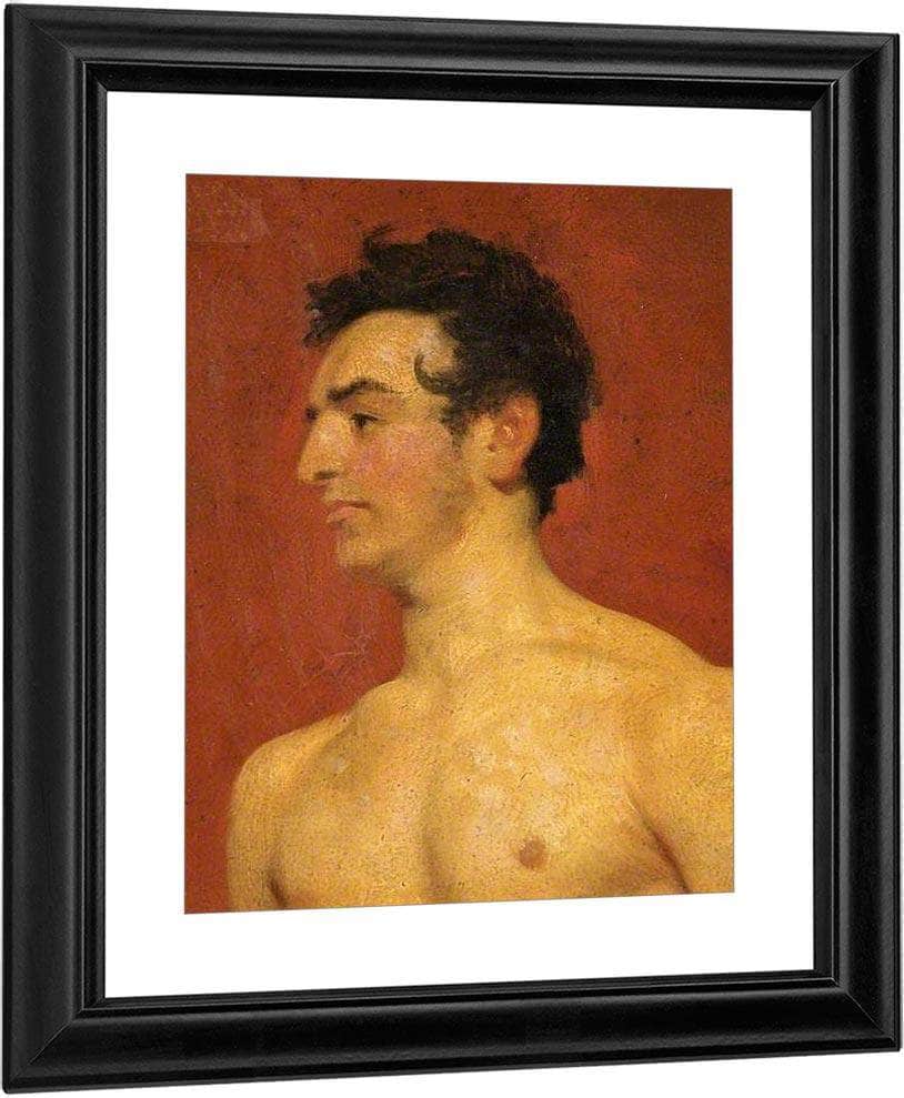 Portrait Of A Man 3 By William Etty Fine Art Print