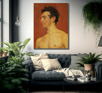 Portrait Of A Man 3 By William Etty Fine Art Print