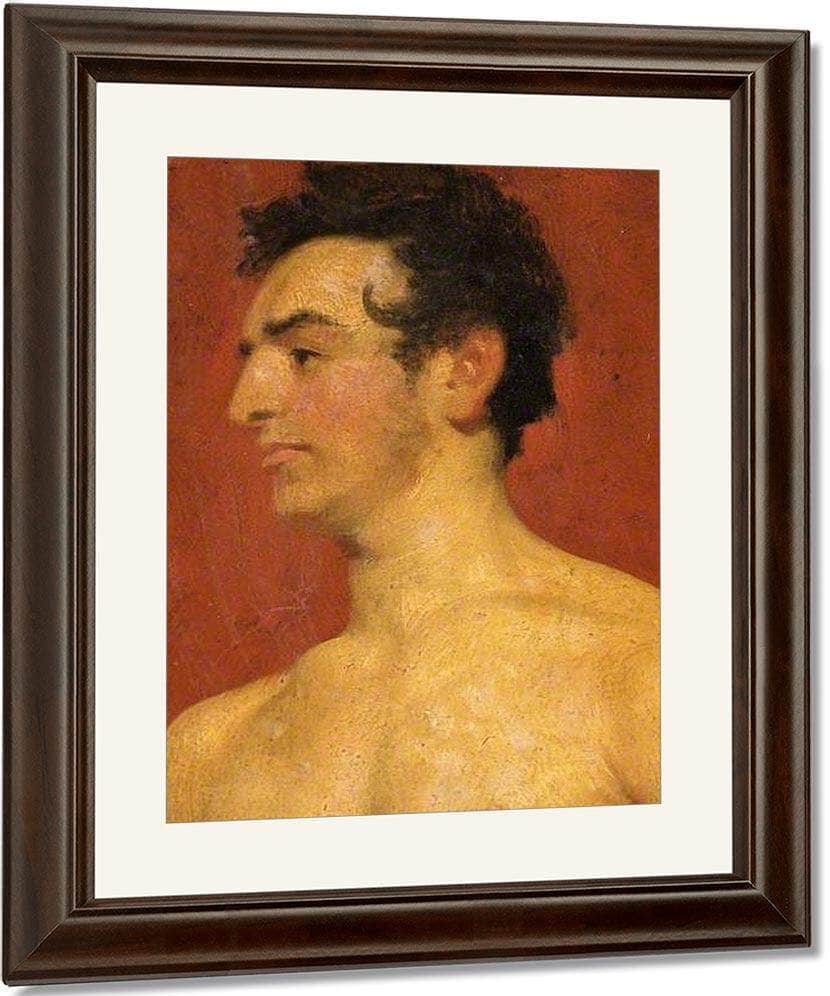 Portrait Of A Man 3 By William Etty Fine Art Print