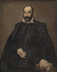 Portrait Of A Man By El Greco Fine Art Print