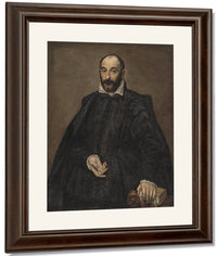 Portrait Of A Man By El Greco Fine Art Print