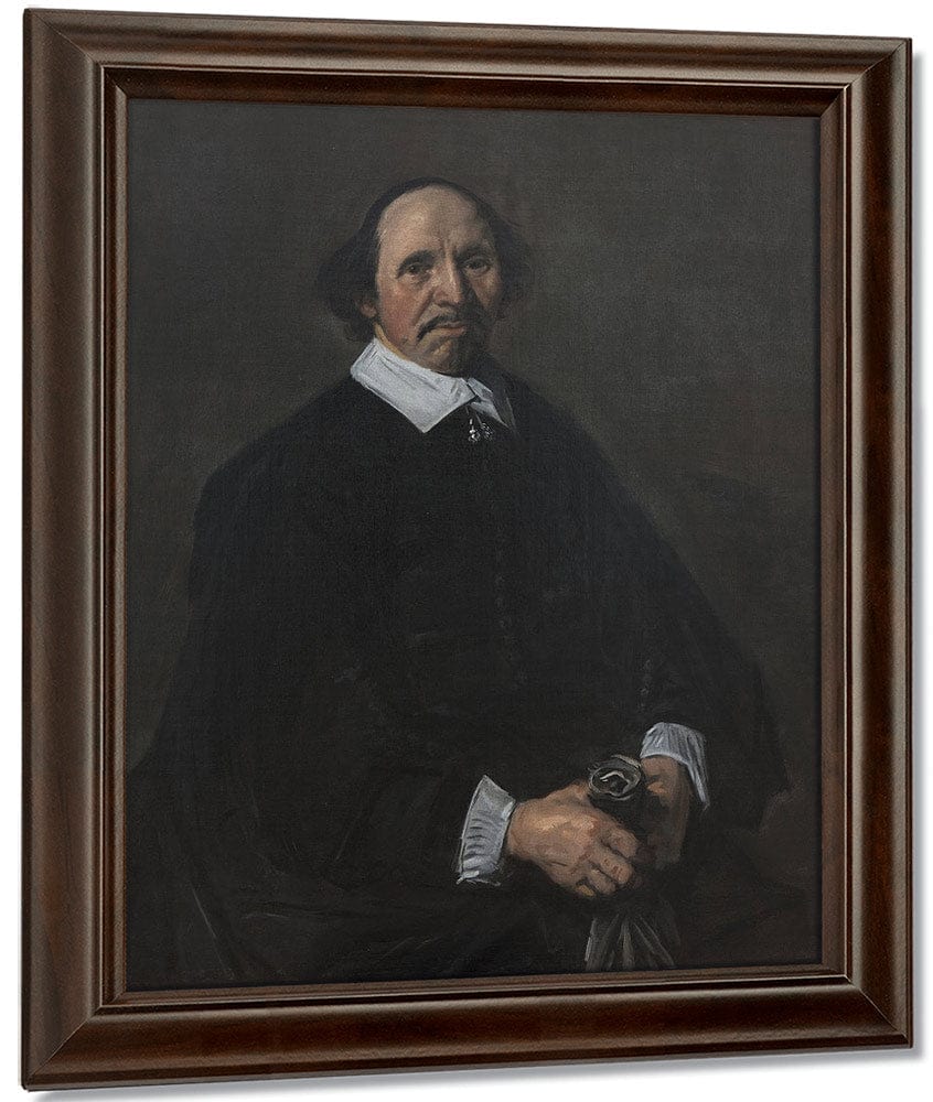 Portrait Of A Man By Frans Hals Fine Art Print
