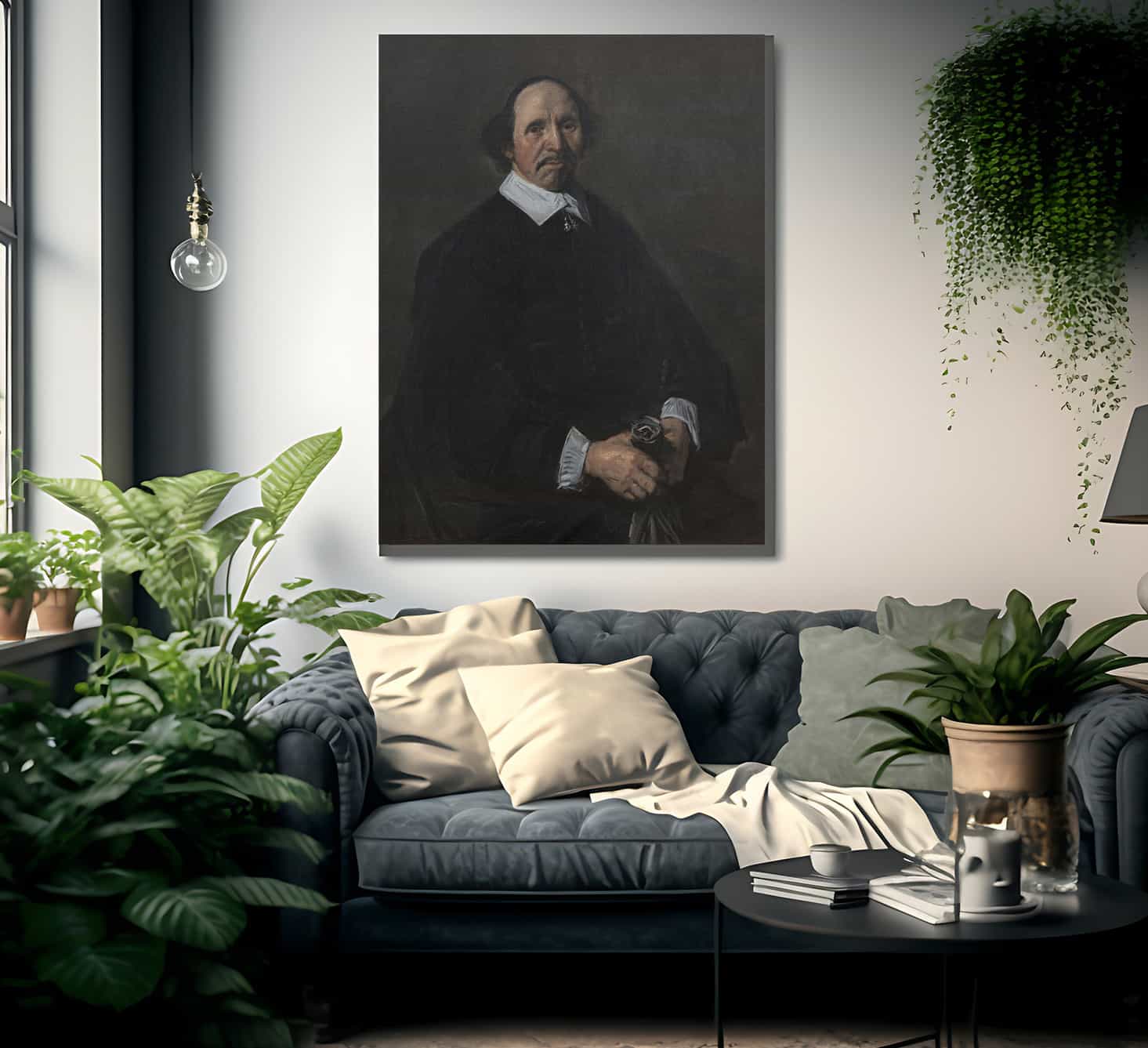 Portrait Of A Man By Frans Hals Fine Art Print