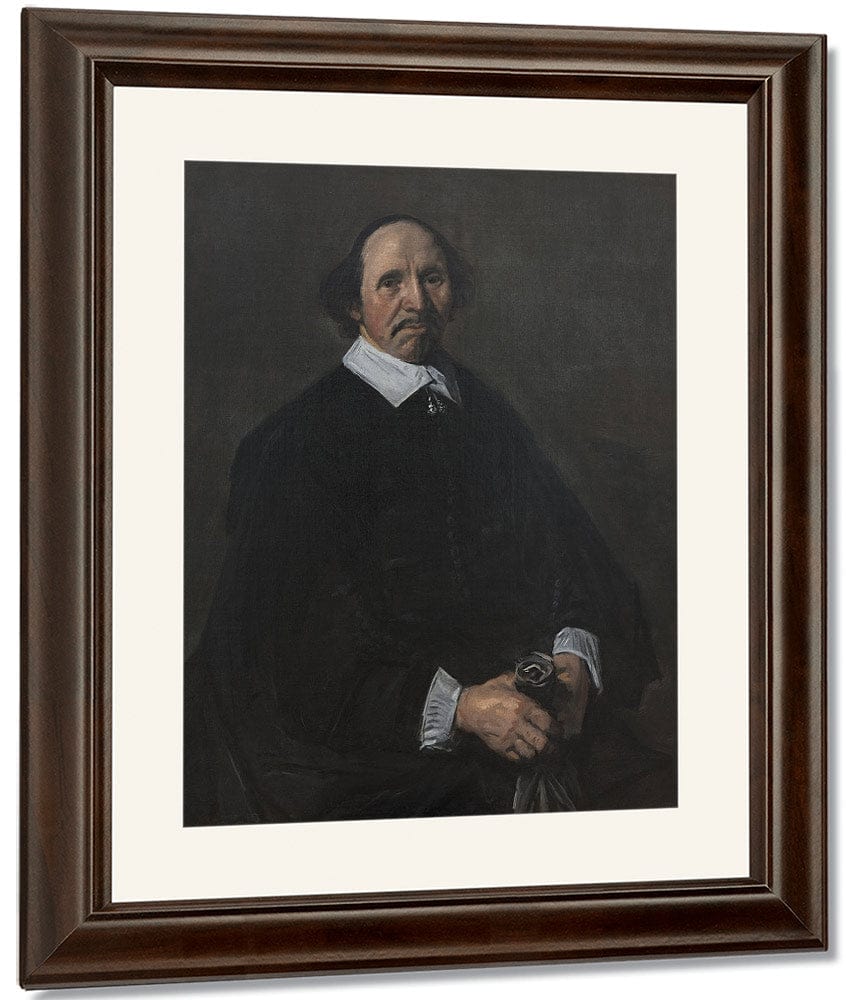 Portrait Of A Man By Frans Hals Fine Art Print