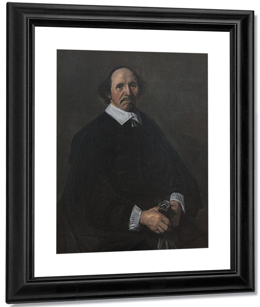 Portrait Of A Man By Frans Hals Fine Art Print