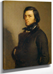 Portrait Of A Man By Jean Francois Millet Fine Art Print