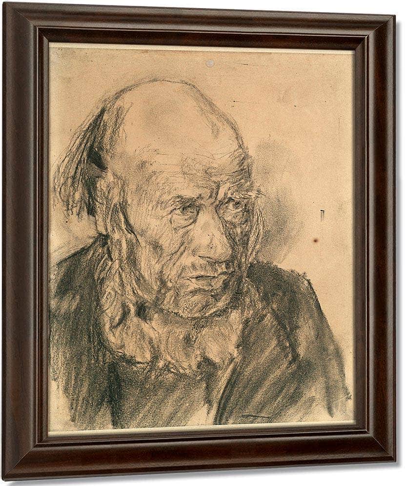 Portrait Of A Man By Nicolai Astrup Fine Art Print