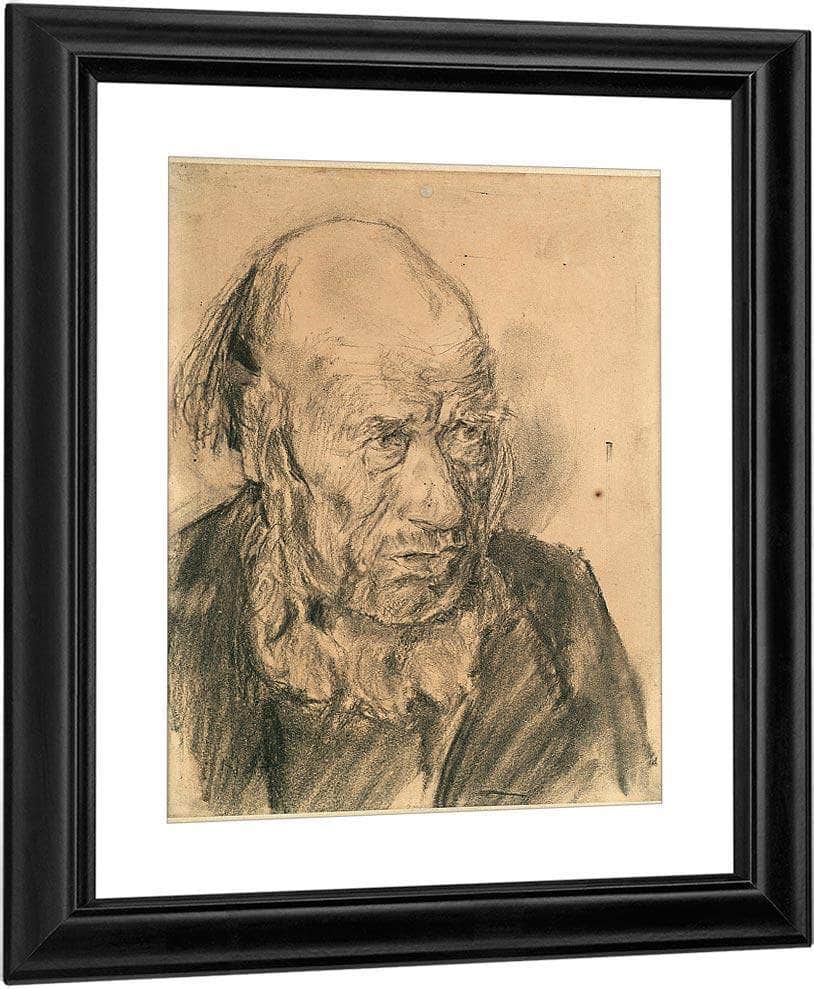 Portrait Of A Man By Nicolai Astrup Fine Art Print