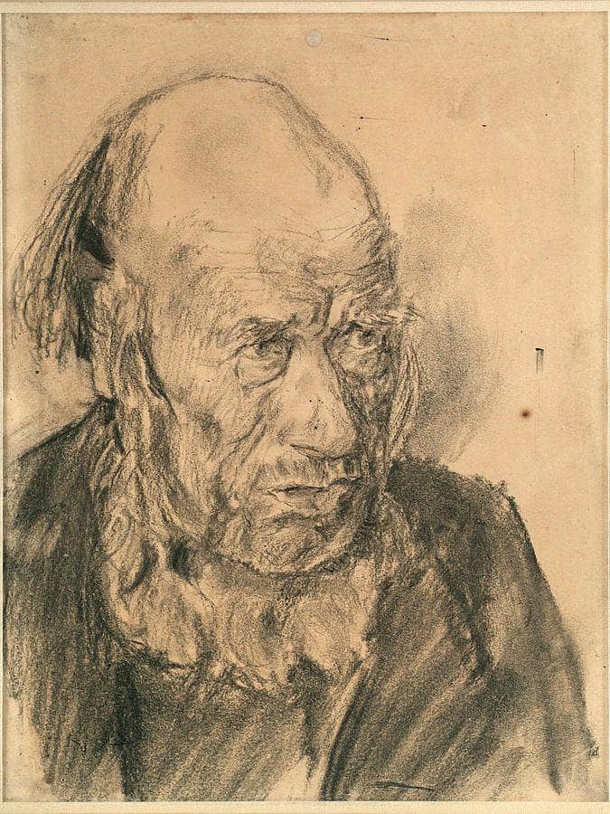 Portrait Of A Man By Nicolai Astrup Fine Art Print