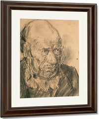 Portrait Of A Man By Nicolai Astrup Fine Art Print