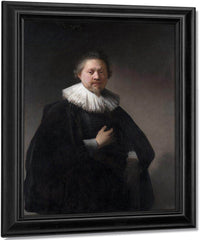 Portrait Of A Man By Rembrandt Fine Art Print