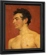 Portrait Of A Man By William Etty Fine Art Print