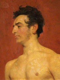Portrait Of A Man By William Etty Fine Art Print